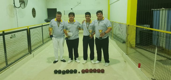 CAMPEONATO DE BOCHAS ANIVERSARIO