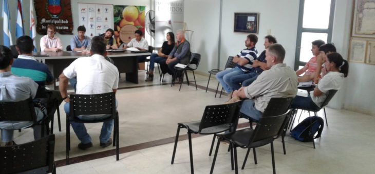 ENCUENTRO CON RESPONSABLES DE ÁREAS DE PRODUCCIÓN DE LOS MUNICIPIOS DE FEDERACIÓN