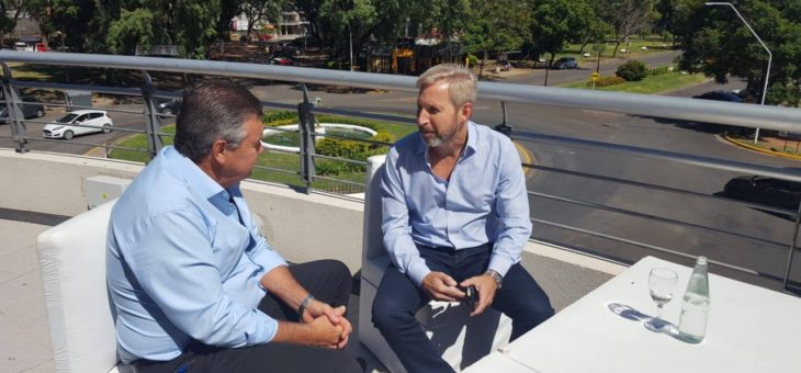 TOLER Y ZANANDREA SE REUNIERON CON FRIGERIO.