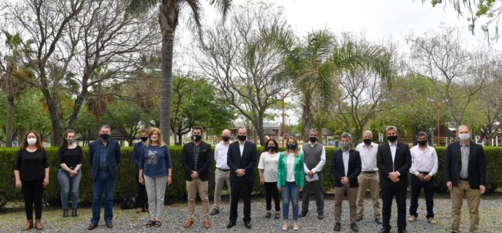 LOS INTENDENTES VECINALISTAS SE REUNIERON HOY CON EL GOBERNADOR BORDET