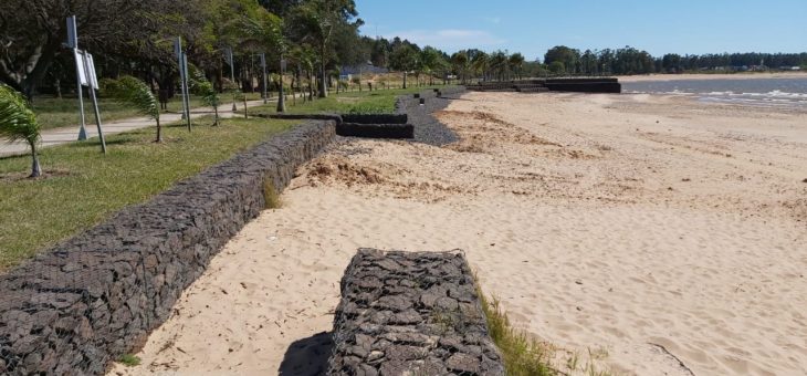 FIN DE OBRA PARA LAS DEFENSAS COSTERAS