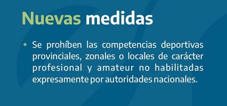 NUEVAS MEDIDAS ANUNCIADAS POR EL GOBIERNO DE ENTRE RÍOS