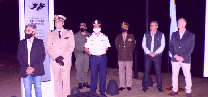 INAUGURAMOS EL MONUMENTO A LOS HÉROES DE MALVINAS