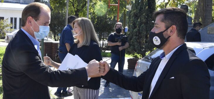 REUNIÓN CON EL GOBERNADOR BORDET E INTENDENTES