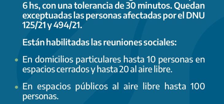 NUEVAS MEDIDAS PARA ENTRE RÍOS