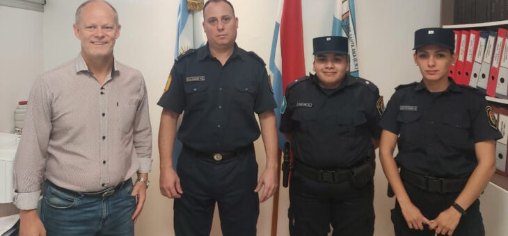 NUEVOS OFICIALES PARA LA COMISARÍA N°19 DE SANTA ANA