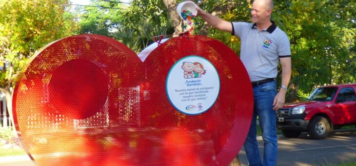 QUEDÓ INAUGURADO EL CORAZÓN SOLIDARIO EN SANTA ANA