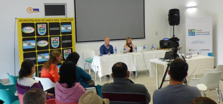 PRESENTACIÓN DEL FORO MULTISECTORIAL EN SANTA ANA