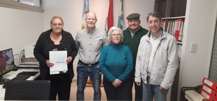 FIRMA DE CONVENIO CON EL CENTRO DE JUBILADOS Y PENSIONADOS