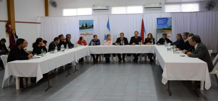 LOS INTENDENTES VECINALISTAS SE REUNIERON CON EL GOBERNADOR BORDET
