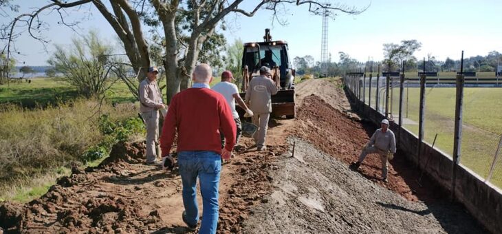 CONTINÚAN LAS OBRAS EN EL ESTADIO