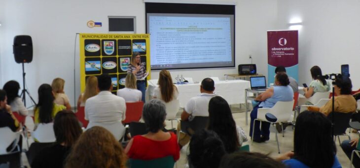 CHARLA SOBRE EL NUEVO RÉGIMEN DE PROTECCIÓN, ASISTENCIA Y PREVENCIÓN DE LA VIOLENCIA DE GÉNERO