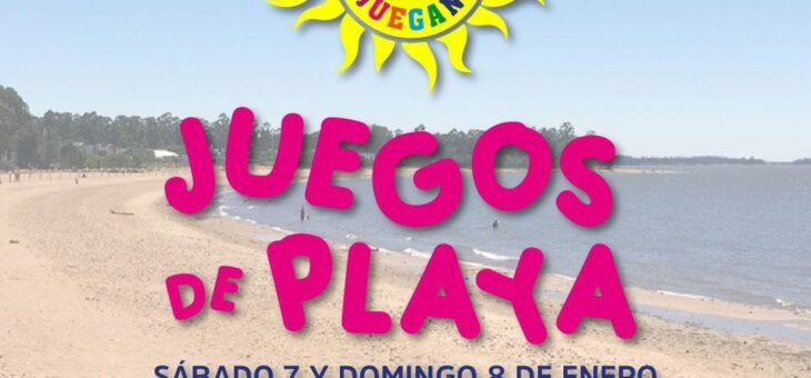 ESTE FINDE TODOS JUEGAN EN LA PLAYA