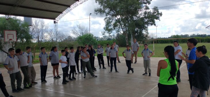 ¡LOS CHICOS BAILARON ZUMBA!