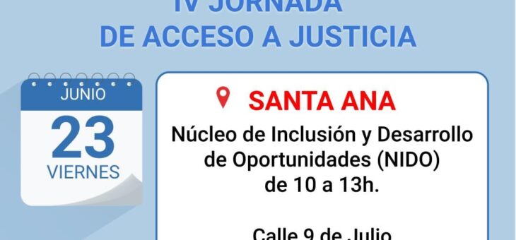 LA JUSTICIA VA A LOS BARRIOS