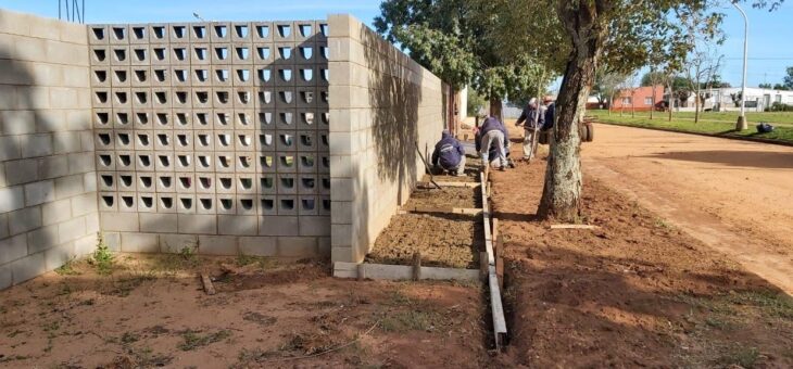 CONTINÚAN LAS OBRAS EN EL CEMENTERIO MUNICIPAL