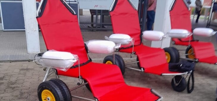 SANTA ANA RECIBIÓ UNA SILLA ANFIBIA