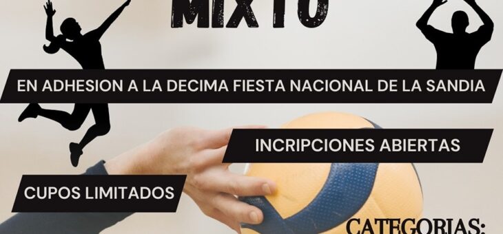 TORNEO MIXTO DE VOLEY