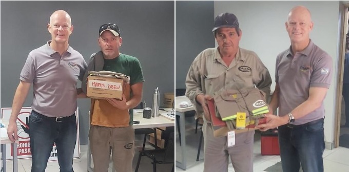 ENTREGA DE INDUMENTARIA