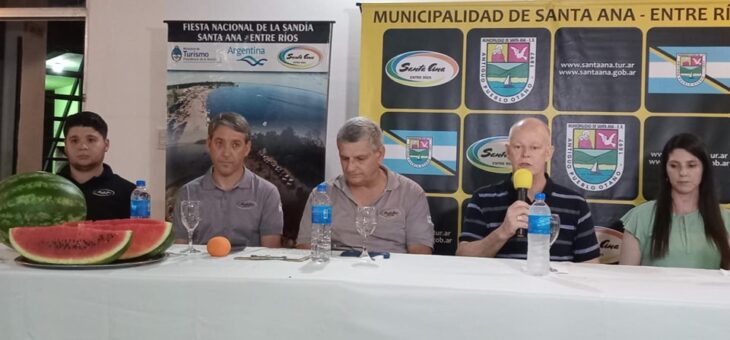 TEMPORADA TURÍSTICA, BALANCE DE GESTIÓN Y PRESENTACIÓN FIESTA DE LA SANDÍA
