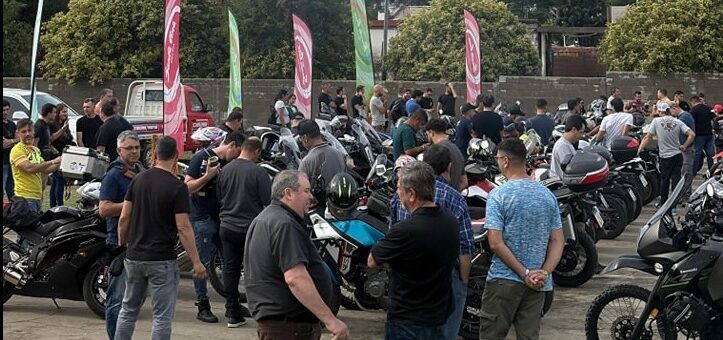 ASÍ SE VIVIÓ EL MOTO ASADO EN SANTA ANA
