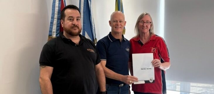 PORTE PARA BOMBEROS VOLUNTARIOS DE LA CIUDAD DE CHAJARÍ