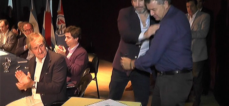 Firma de convenio con Hábitat de Nación
