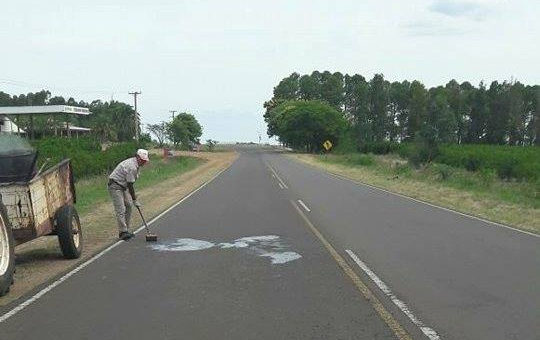 TRABAJOS EN LA RUTA PROVINCIAL N° 2