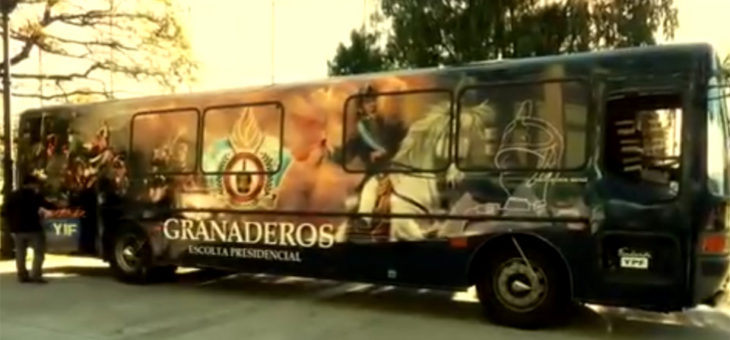 EL REGIMIENTO DE GRANADEROS A CABALLO VISITARÁ SANTA ANA.