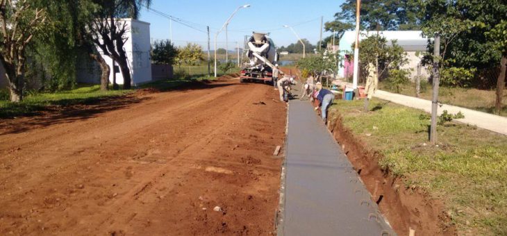 CONTINUAMOS CON OBRAS EN SANTA ANA