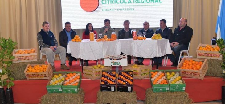 EL INTENDENTE ESTUVO PRESENTE EN JORNADA CITRÍCOLA