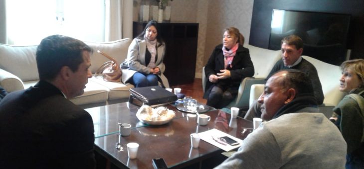 AUTORIDADES DE SANTA ANA ESTUVIERON CON EL INTENDENTE DE CONCORDIA