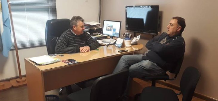 EL DIPUTADO NACIONAL JORGE LACOSTE ESTUVO EN SANTA ANA.